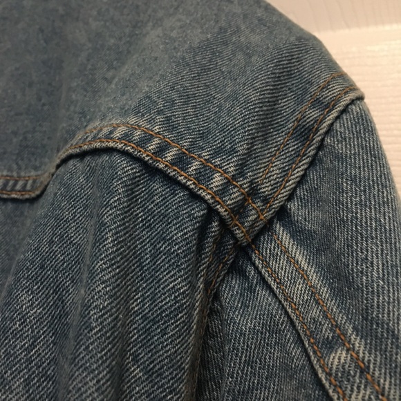 GRLFRND Reversible Cropped Fur Denim Jacket - Picture 4 of 8